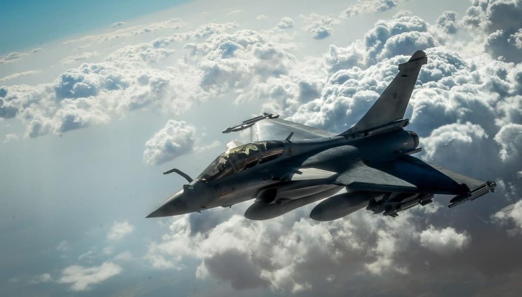 Mickaël, pilote de démonstration du Rafale