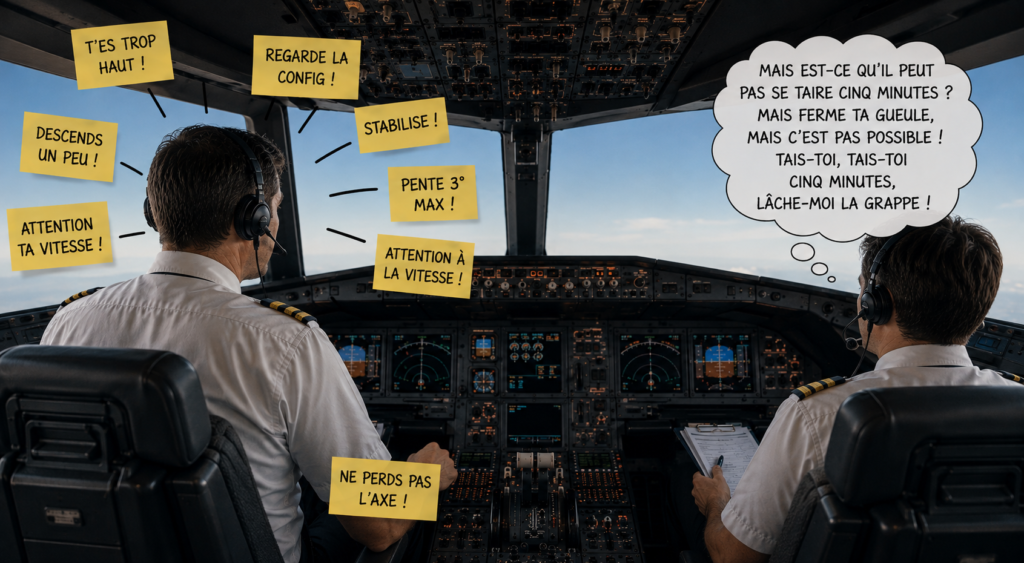 Instructeur : savoir se taire